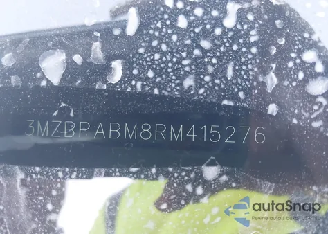 2024 Mazda Mazda3 2.5 S Select Sport from USA, damaged, VIN 3MZBPABM8RM415276